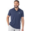 image:imageVortex Axis Ridge Mens Golf Polos  Moisture Wicking Stretch FabricInsignia Blue