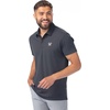 image:imageVortex Axis Ridge Mens Golf Polos  Moisture Wicking Stretch FabricWoodland Grey