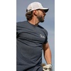 image:imageVortex Golf Script Mens Short Sleeve TShirtsNavy Heather