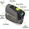 image:imageVortex Optics Blade Series Golf Laser Rangefinders  Tournament Legal PinSpotter Mode Slope Mode Select Model Cart Magnet Waterproof Shockproof  Unlimited Unconditional WarrantyBlade Slope