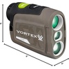 image:imageVortex Optics Blade Series Golf Laser Rangefinders  Tournament Legal PinSpotter Mode Slope Mode Select Model Cart Magnet Waterproof Shockproof  Unlimited Unconditional WarrantyBlade