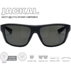 image:imageVortex Optics Jackal Sunglasses  UV Protection Polarized Ballistic Rated  Unlimited Unconditional WarrantyBlack