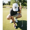 image:imageVortex Take Off Logo Patch Mens Snapback Golf CapsWhite