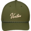 image:imageVortex Script Logo Rope Mens Snapback CapsDark Loden