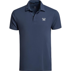 image:imageVortex Axis Ridge Mens Golf Polos  Moisture Wicking Stretch FabricInsignia Blue