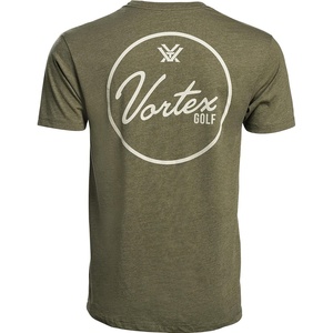 image:imageVortex Golf Script Mens Short Sleeve TShirtsMilitary Heather