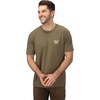 image:imageVortex Mens Cartridge Contrast Short Sleeve TShirtsMilitary Heather