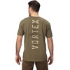 image:imageVortex Mens Cartridge Contrast Short Sleeve TShirtsMilitary Heather