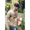 image:imageVortex Mens Full Tine Short Sleeve TShirtsCoyote Heather