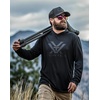 image:imageVortex Mens Performance Grid HoodiesBlack