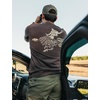 image:imageVortex Mens Spur Wrangler Short Sleeve TShirtsBrown Heather