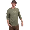 image:imageVortex Mens Three Peaks Performance Grid Long Sleeve ShirtsDeep Lichen