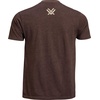 image:imageVortex Mens Total Ascent Short Sleeve TShirtsBrown Heather
