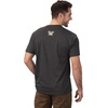 image:imageVortex Mens Turkey Core Logo Short Sleeve TShirtsCharcoal Heather