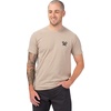 image:imageVortex Mens Turkey Foot Short Sleeve TShirtsKhaki Heather