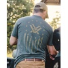 image:imageVortex Mens Vertical Lift Short Sleeve ShirtsDark Olive