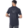 image:imageVortex Mens Vertical Lift Short Sleeve ShirtsPolar Night