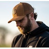 image:imageVortex Three Peaks Patch Snapback CapsCaramel Leather Patch