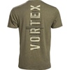 image:imageVortex Mens Cartridge Contrast Short Sleeve TShirtsMilitary Heather