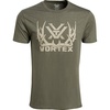 image:imageVortex Mens Full Tine Short Sleeve TShirtsMilitary Heather