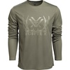 image:imageVortex Mens FullTine Performance Grid Long Sleeve ShirtsDeep Lichen