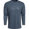 image:imageVortex Mens Three Peaks Performance Grid Long Sleeve ShirtsBering Sea