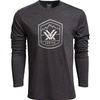 image:imageVortex Mens Total Ascent Long Sleeve TShirtsCharcoal