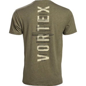 image:imageVortex Mens Cartridge Contrast Short Sleeve TShirtsMilitary Heather
