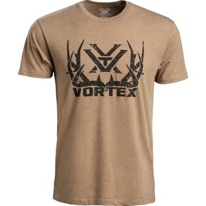 image:imageVortex Mens Full Tine Short Sleeve TShirtsCoyote Heather