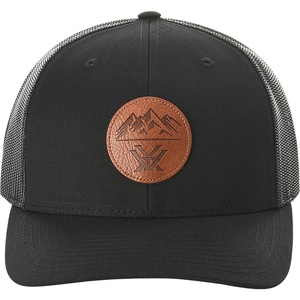 image:imageVortex Three Peaks Patch Snapback CapsBlack Leather Patch