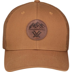 image:imageVortex Three Peaks Patch Snapback CapsCaramel Leather Patch