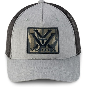image:imageVortex x Mossy Oak Camo Patch Mesh Snapback CapsGrey Heather