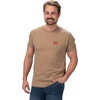 image:imageVortex Mens Alpine Continental Short Sleeve TShirtsCoyote Heather