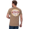 image:imageVortex Mens Alpine Continental Short Sleeve TShirtsCoyote Heather