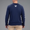 image:imageVortex Mens Antler Envy Long Sleeve TShirtsNavy Heather