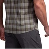 image:imageVortex Mens Coolmax Fast Twitch ButtonDown Short Sleeve Shirts  Moisture Wicking Stretch UPF Protection Wrinkle FreeLichen