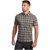 image:imageVortex Mens Coolmax Fast Twitch ButtonDown Short Sleeve Shirts  Moisture Wicking Stretch UPF Protection Wrinkle FreeLichen