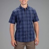image:imageVortex Mens Coolmax Fast Twitch ButtonDown Short Sleeve Shirts  Moisture Wicking Stretch UPF Protection Wrinkle FreeNavy
