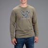 image:imageVortex Mens Core Logo Long Sleeve TShirtsMilitary Camo Heather