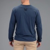 image:imageVortex Mens Core Logo Long Sleeve TShirtsNavy Heather