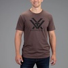 image:imageVortex Mens Core Logo Short Sleeve TShirtsBrown Heather