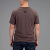 image:imageVortex Mens Core Logo Short Sleeve TShirtsBrown Heather
