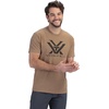 image:imageVortex Mens Core Logo Short Sleeve TShirtsCoyote Heather
