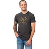 image:imageVortex Mens Core Logo Short Sleeve TShirtsMossy Oak Bottomland Camo Charcoal Heather