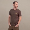 image:imageVortex Mens Counting Sheep Short Sleeve TShirtsBrown Heather