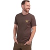 image:imageVortex Mens Counting Sheep Short Sleeve TShirtsBrown Heather