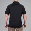 image:imageVortex Mens Escape Velocity Polo Shirts  Moisture Wicking UPF Protection Quick Dry Stain Release Coolmax FabricBlack