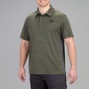 image:imageVortex Mens Escape Velocity Polo Shirts  Moisture Wicking UPF Protection Quick Dry Stain Release Coolmax FabricForest Night