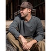 image:imageVortex Mens Front Country Thermal Long Sleeve ShirtsCharcoal