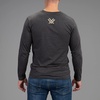 image:imageVortex Mens FullTine Long Sleeve TShirtsCharcoal Heather